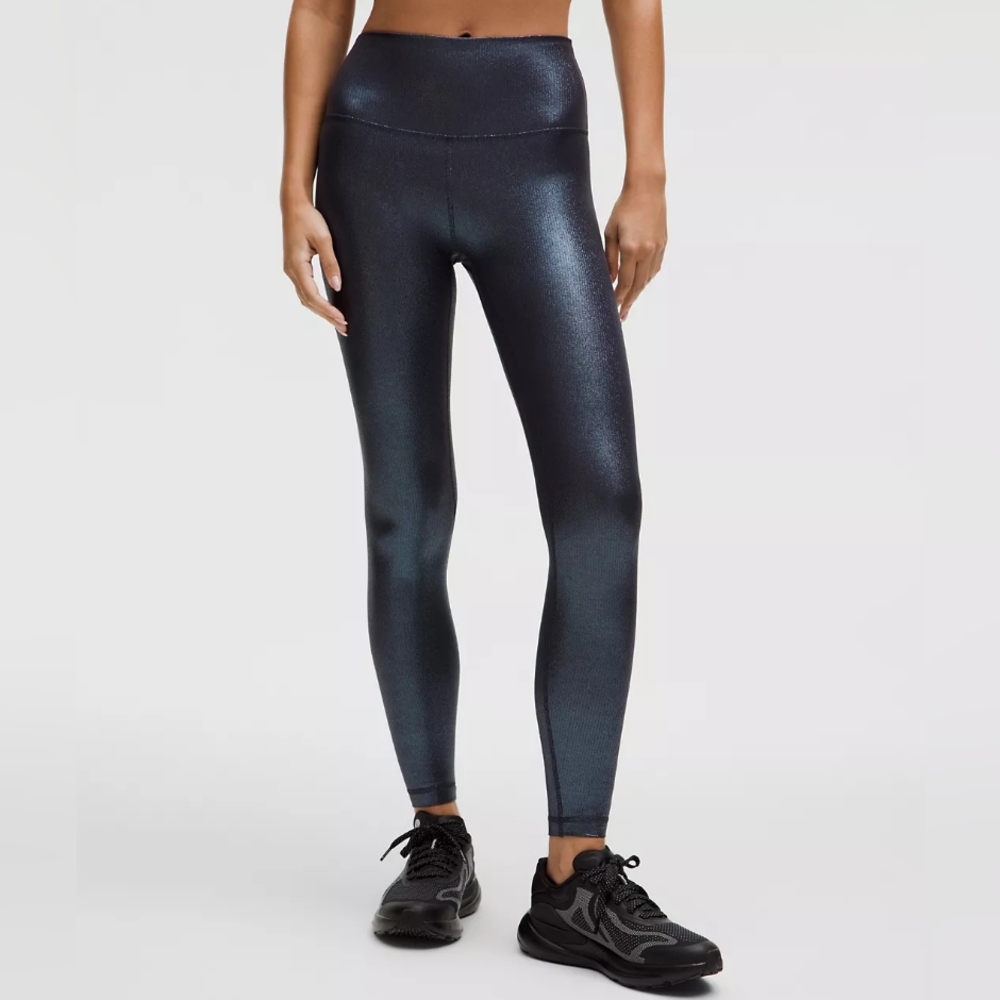 lululemon Align High-Rise Ribbed Pant Blue Shine